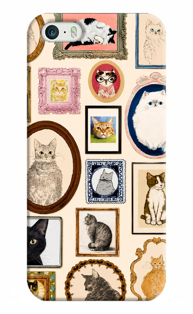 Mirror Cats iPhone 5/5s Hard Case Back Cover by Casekaro