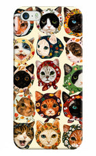 Cool Cat iPhone 5/5s Hard Case Back Cover by Casekaro