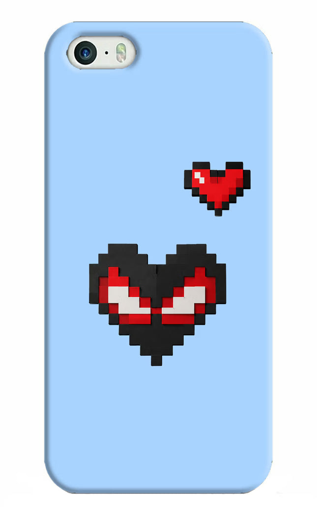 Peter Heart iPhone 5/5s Hard Case Back Cover by Casekaro
