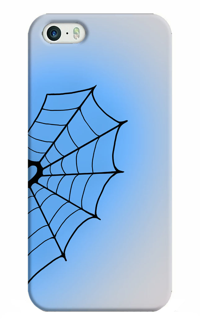 Blue Web iPhone 5/5s Hard Case Back Cover by Casekaro