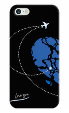 Love Orbit iPhone 5/5s Hard Case Back Cover by Casekaro