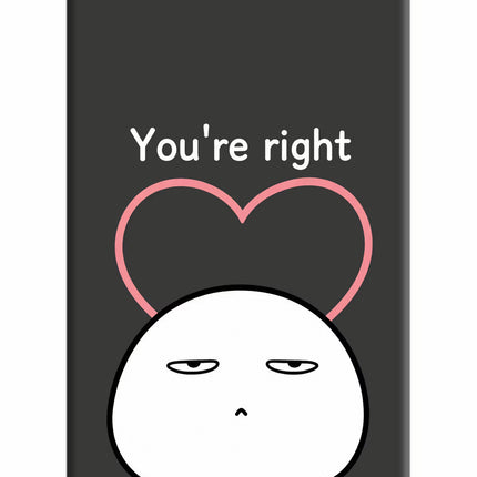 You're Right iPhone 5/5s Hard Case Back Cover by Casekaro