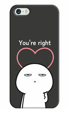 You're Right iPhone 5/5s Hard Case Back Cover by Casekaro