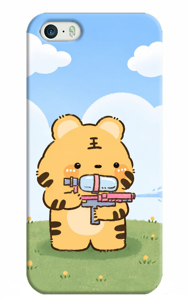 Tiger Treat iPhone 5/5s Hard Case Back Cover by Casekaro