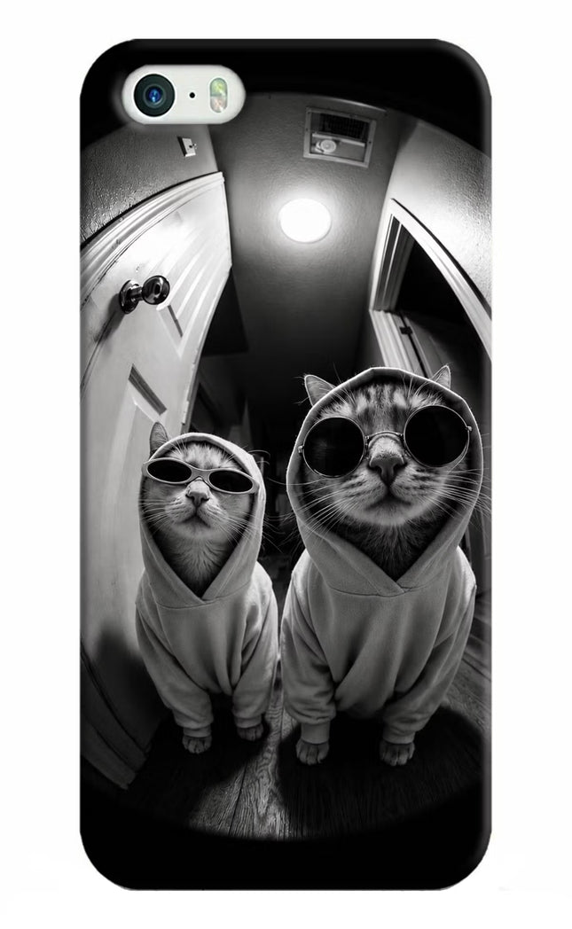 Hood Cats iPhone 5/5s Hard Case Back Cover by Casekaro
