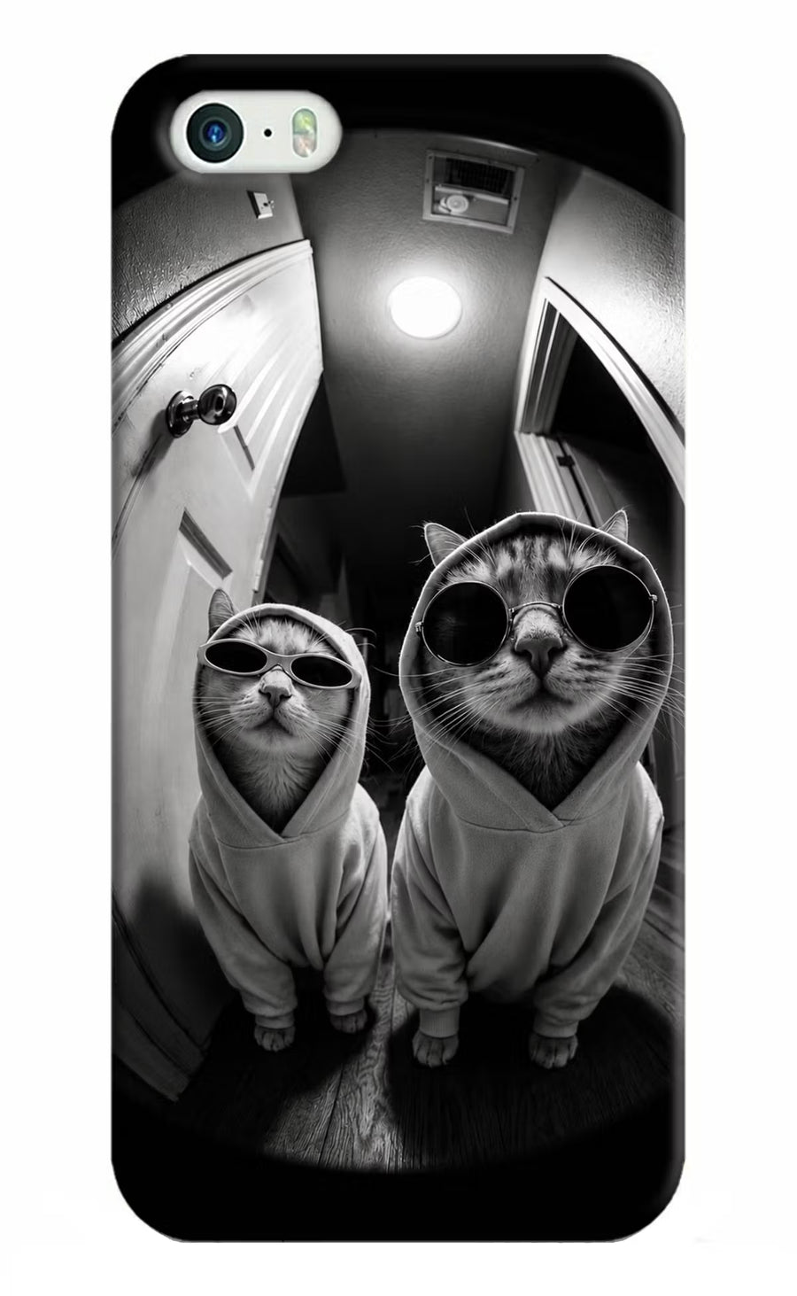 Hood Cats iPhone 5/5s Back Cover, Hard case