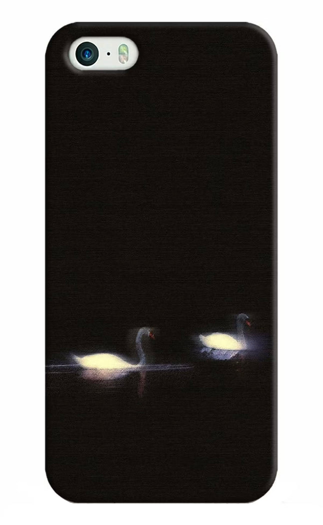 Silent Swans iPhone 5/5s Hard Case Back Cover by Casekaro