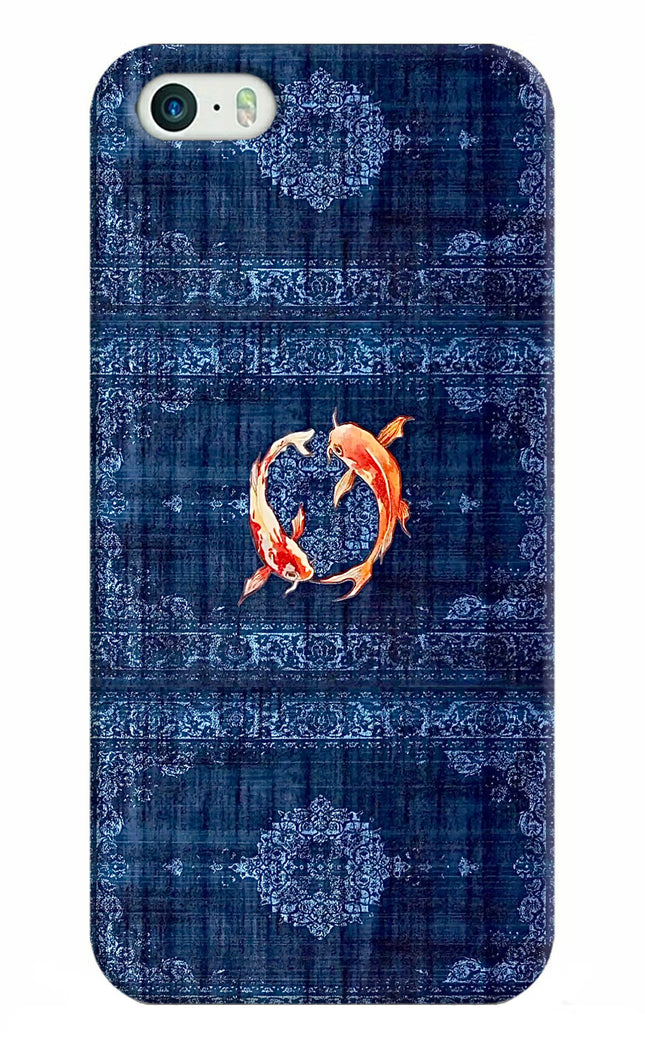 Koi Blue iPhone 5/5s Hard Case Back Cover by Casekaro