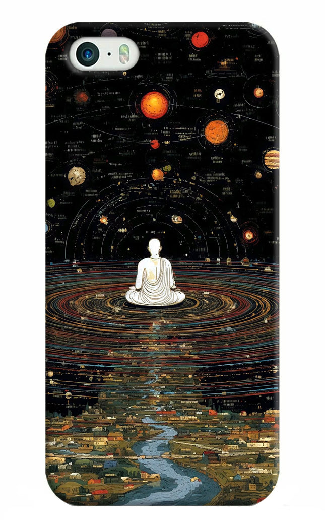Space Monk iPhone 5/5s Hard Case Back Cover by Casekaro