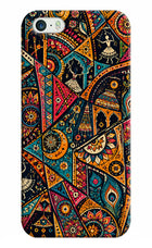 Folk Print iPhone 5/5s Back Cover