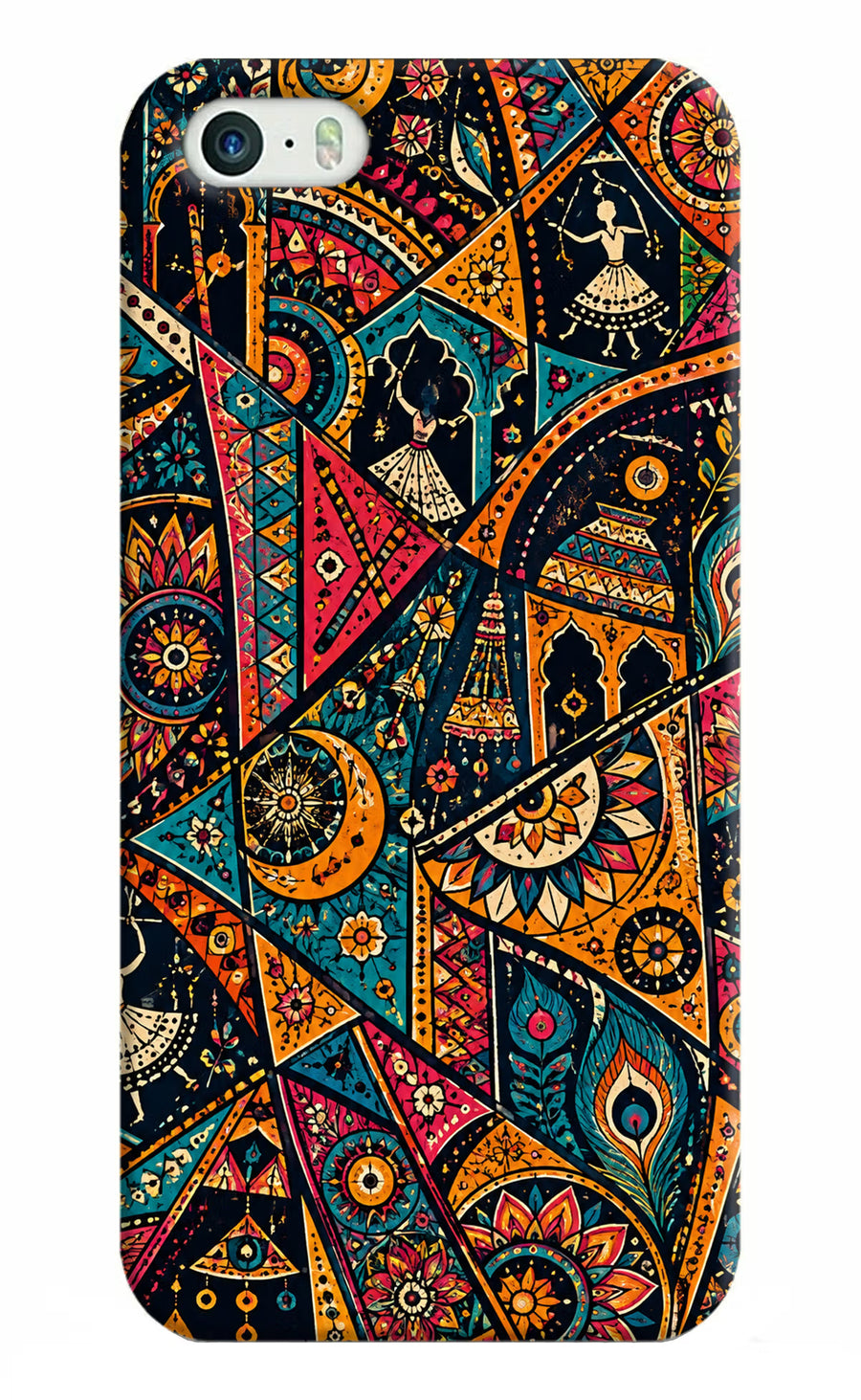Folk Print iPhone 5/5s Back Cover, Hard case