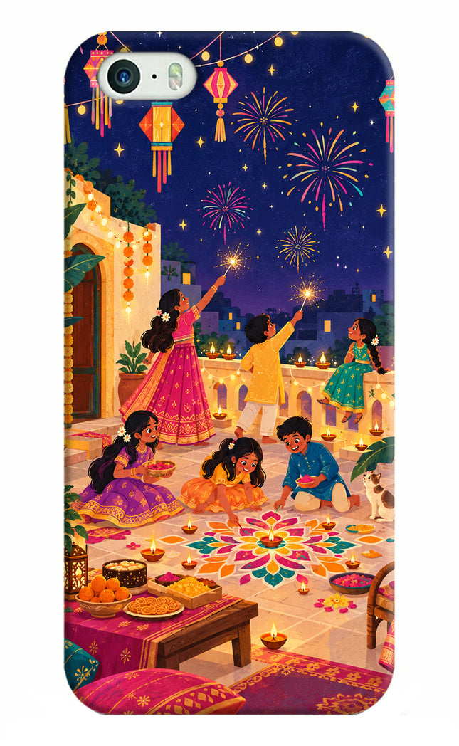 Diwali Night iPhone 5/5s Hard Case Back Cover by Casekaro