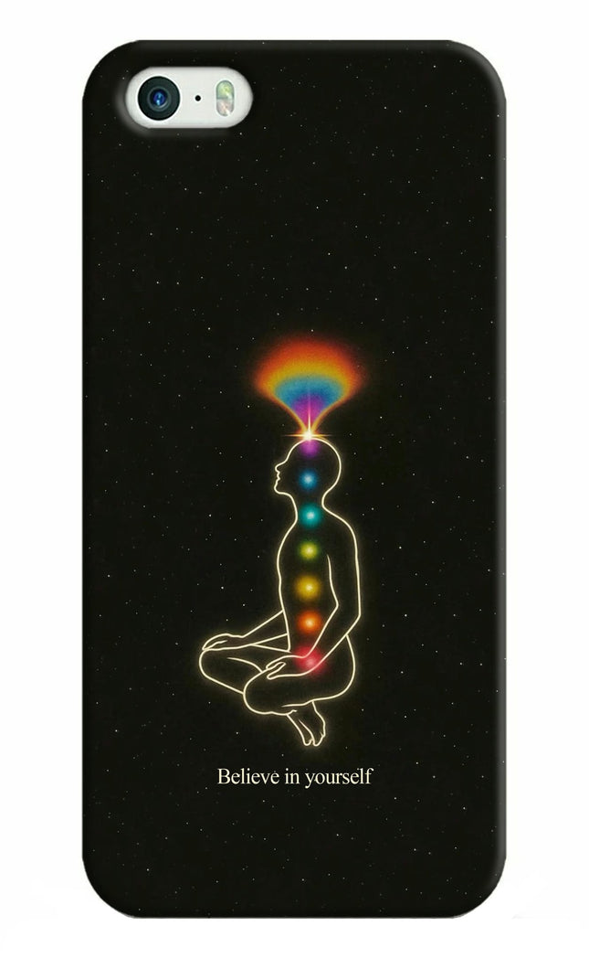 Believe in yourself iPhone 5/5s Hard Case Back Cover by Casekaro