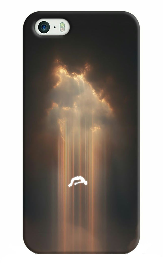 Heavenly Beam iPhone 5/5s Hard Case Back Cover by Casekaro