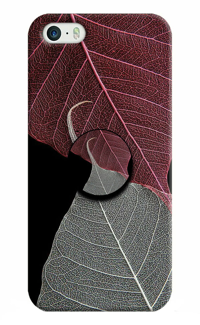 Leaf Pattern iPhone 5/5s Pop Case by Casekaro
