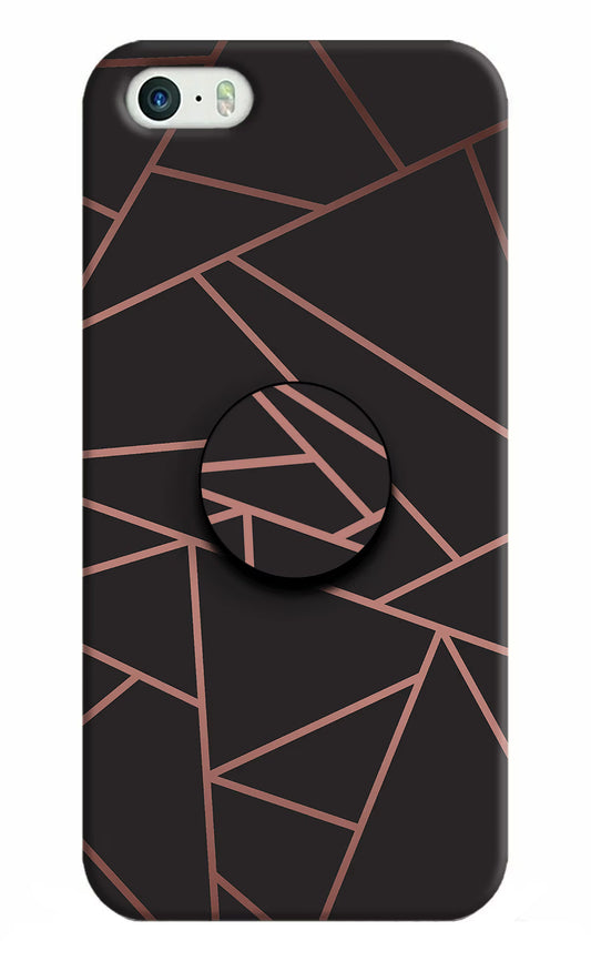 Geometric Pattern iPhone 5/5s Pop Case by Casekaro