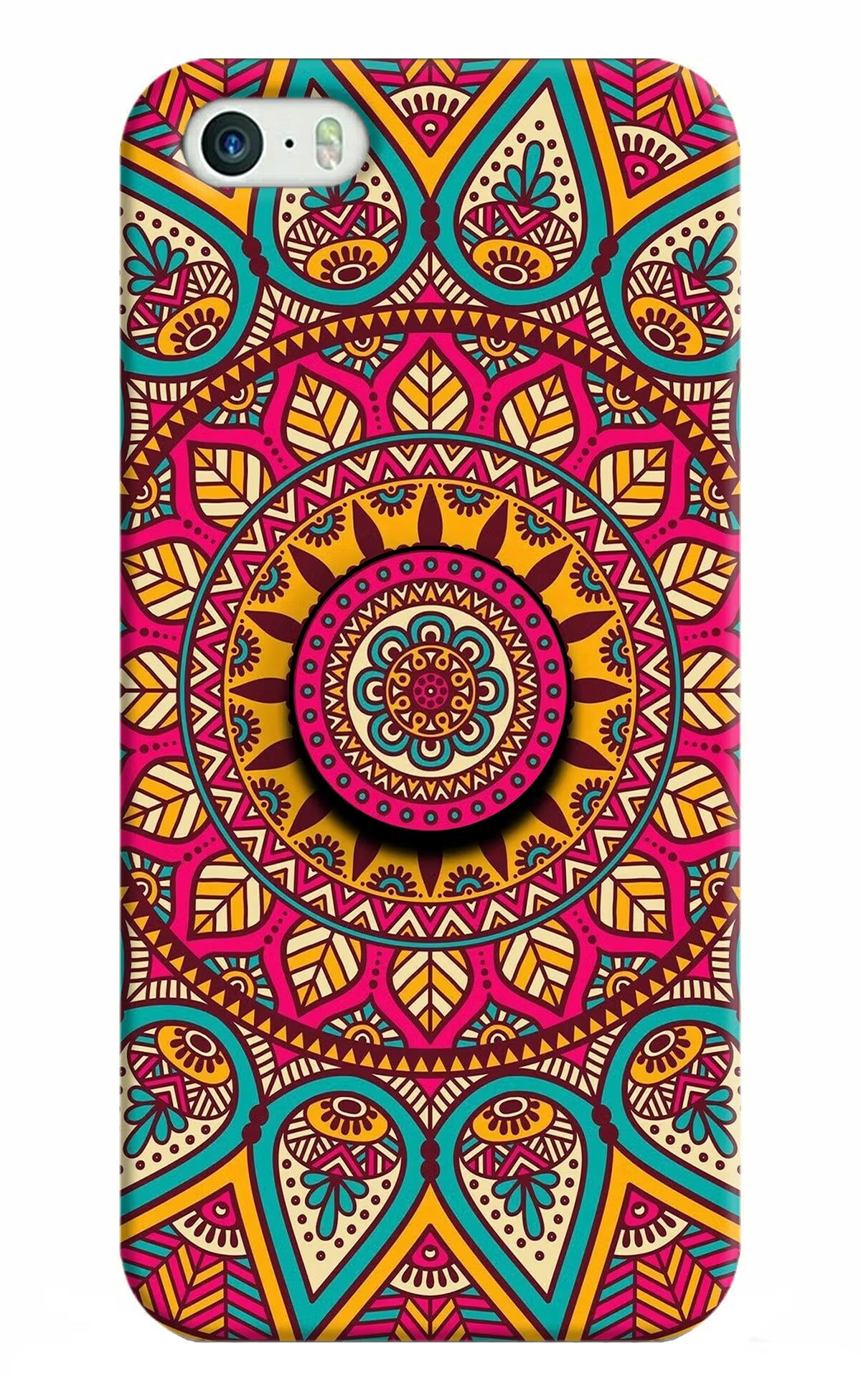 Mandala iPhone 5/5s Pop Case by Casekaro