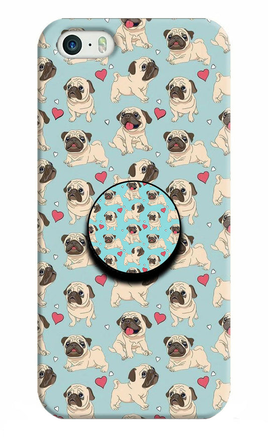 Pug Dog iPhone 5/5s Pop Case by Casekaro