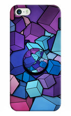 Cubic Abstract iPhone 5/5s Pop Case by Casekaro