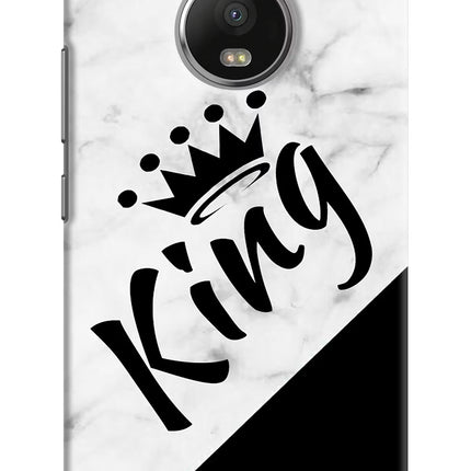 King Moto G5 plus Hard Case Back Cover by Casekaro