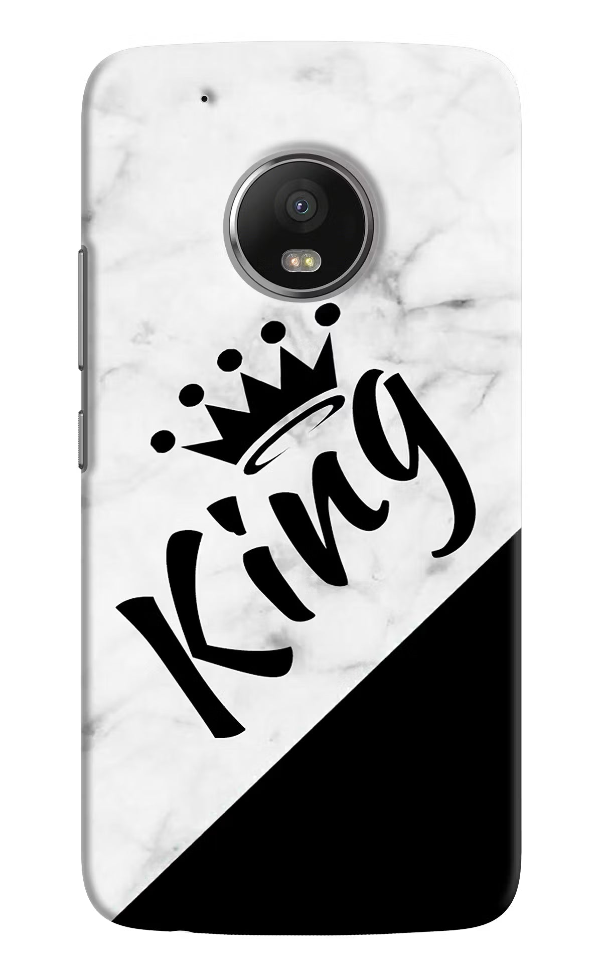 King Moto G5 plus Hard Case Back Cover by Casekaro