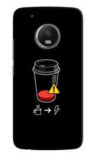 Moto G5 plus Coffee Cover by Casekaro