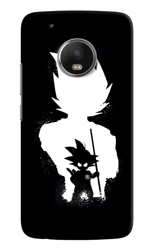 Moto G5 plus Goku shadow Cover by Casekaro