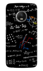 Moto G5 plus Mathematics Formula Cover by Casekaro
