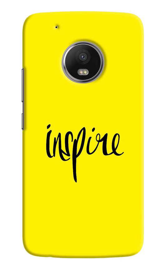 Moto G5 plus Inspire Cover by Casekaro