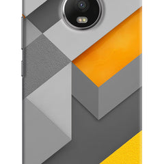 Abstract Moto G5 plus Hard Case Back Cover by Casekaro