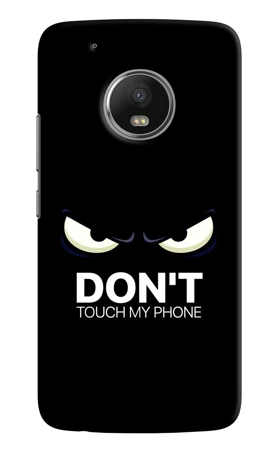 Don'T Touch My Phone Moto G5 plus Back Cover, Hard case
