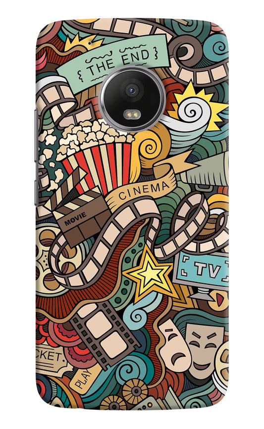Cinema Abstract Moto G5 plus Hard Case Back Cover by Casekaro