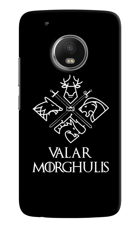 Valar Morghulis | Game Of Thrones Moto G5 plus Hard Case Back Cover by Casekaro