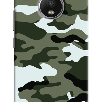 Camouflage Moto G5 plus Hard Case Back Cover by Casekaro