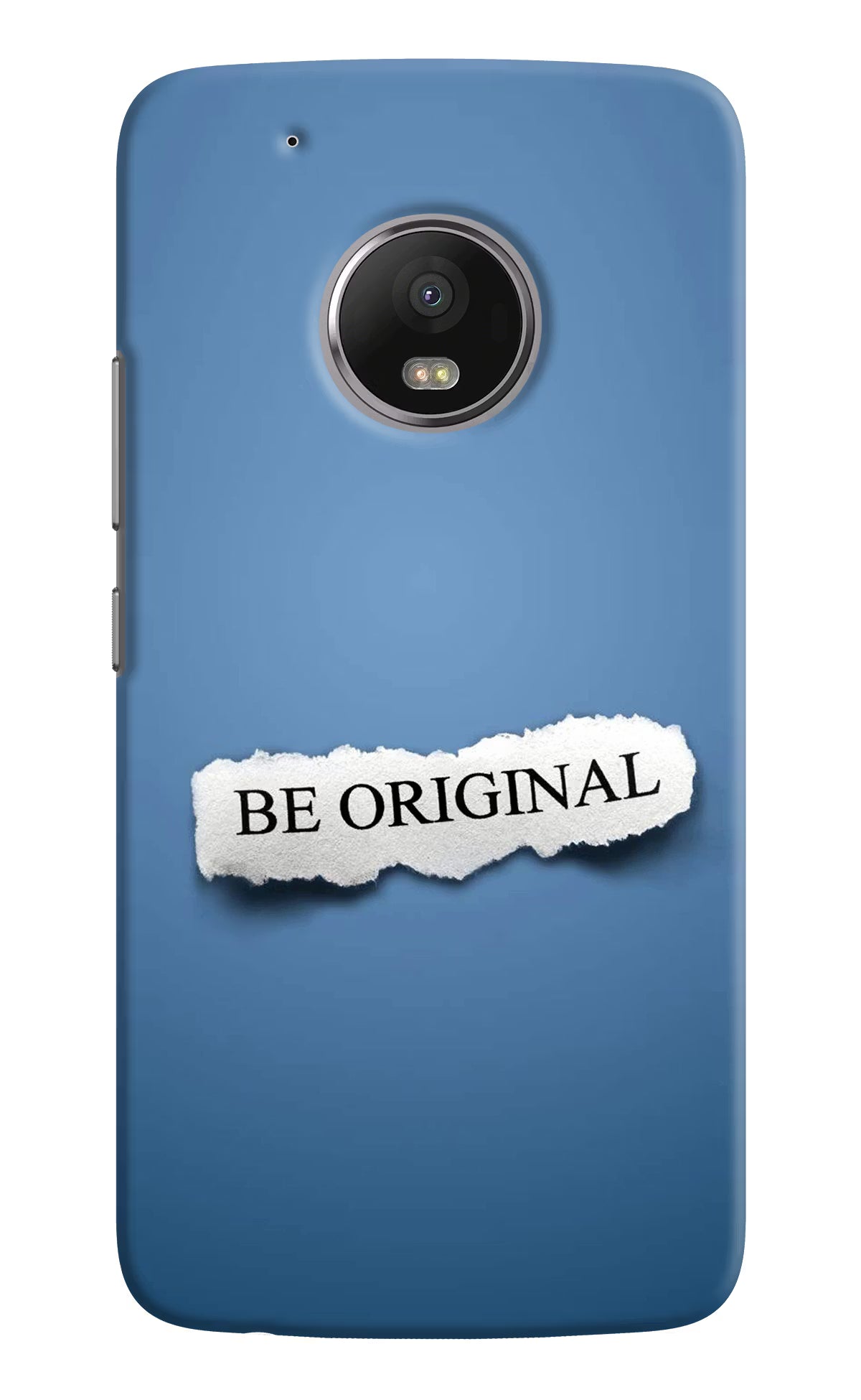 Be Original Moto G5 plus Hard Case Back Cover by Casekaro