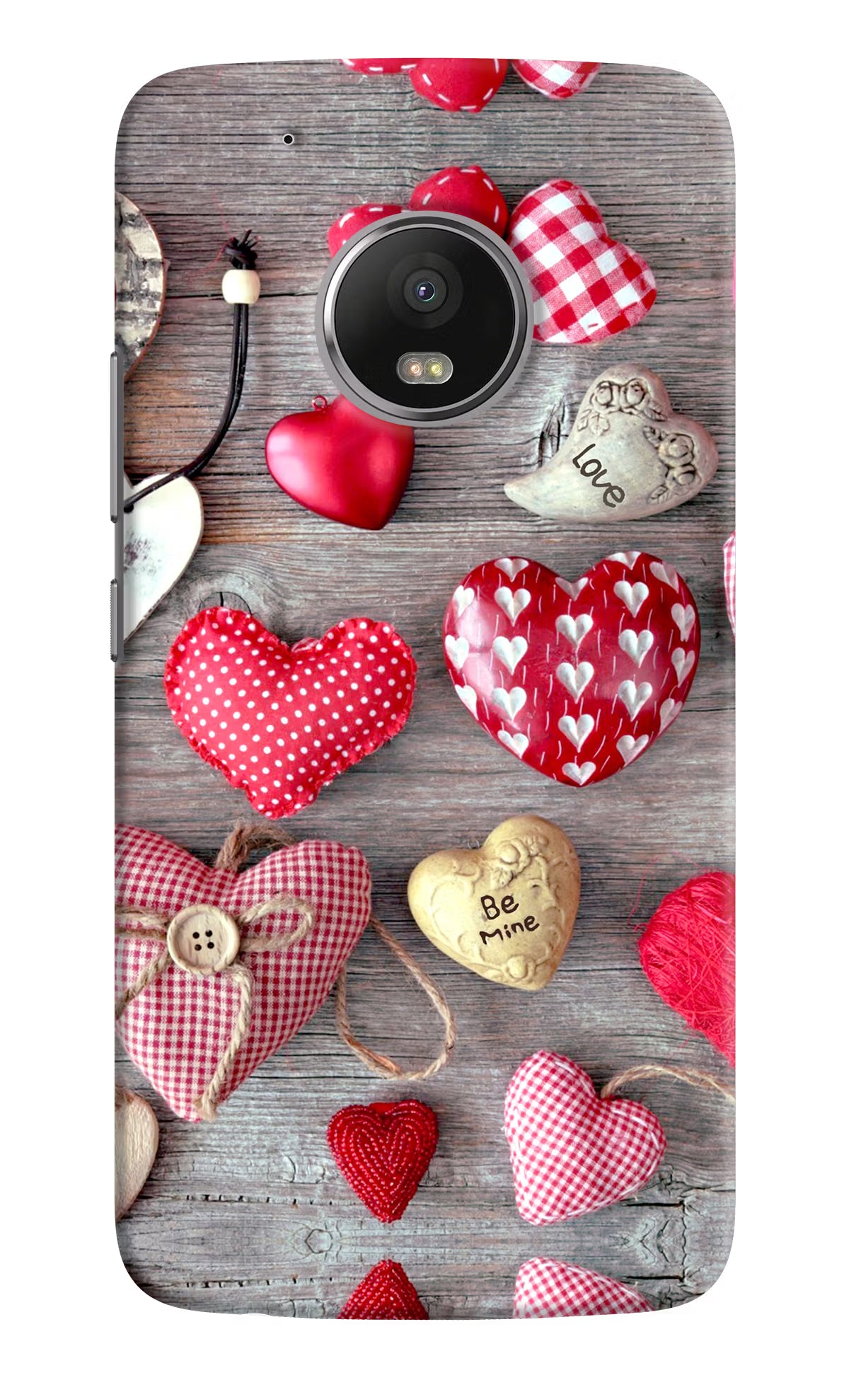 Love Wallpaper Moto G5 plus Hard Case Back Cover by Casekaro