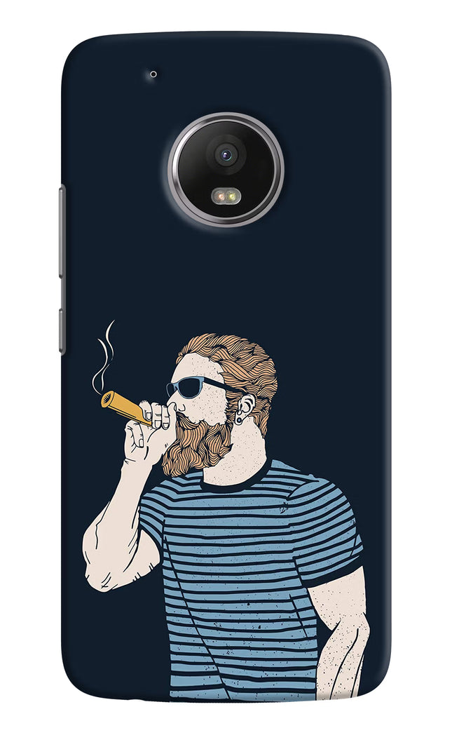 Smoking Moto G5 plus Hard Case Back Cover by Casekaro