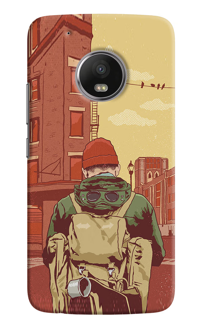 Adventurous Moto G5 plus Hard Case Back Cover by Casekaro