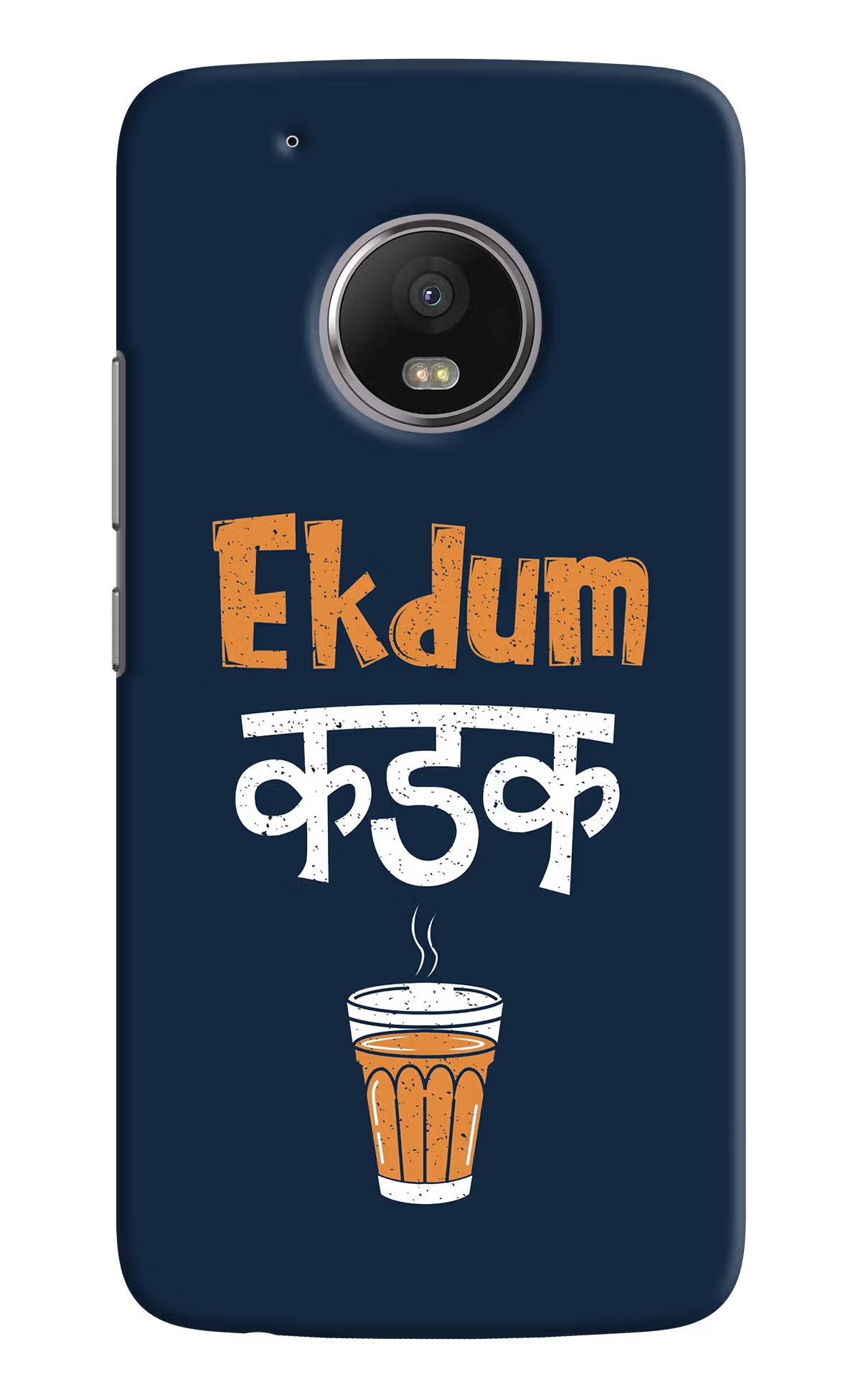 Ekdum Kadak Chai Moto G5 plus Hard Case Back Cover by Casekaro