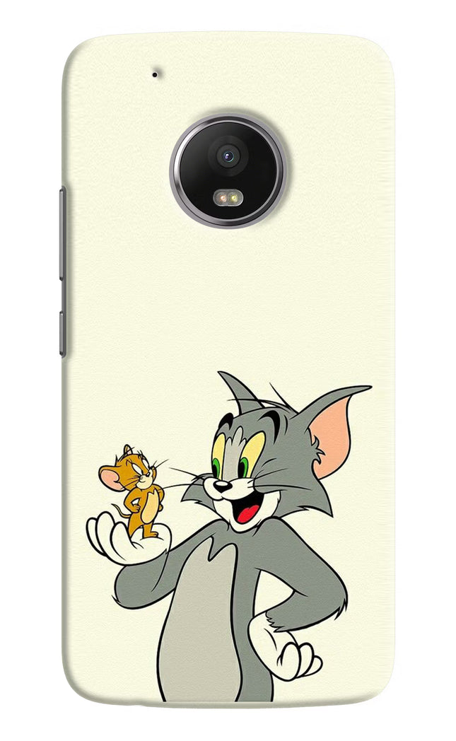 Tom & Jerry Moto G5 plus Hard Case Back Cover by Casekaro