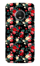 Rose Pattern Moto G5 plus Hard Case Back Cover by Casekaro