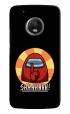 Among Us Shhh! Moto G5 plus Hard Case Back Cover by Casekaro
