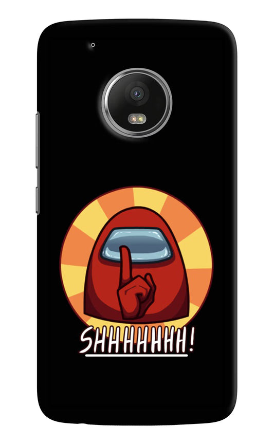 Among Us Shhh! Moto G5 plus Hard Case Back Cover by Casekaro