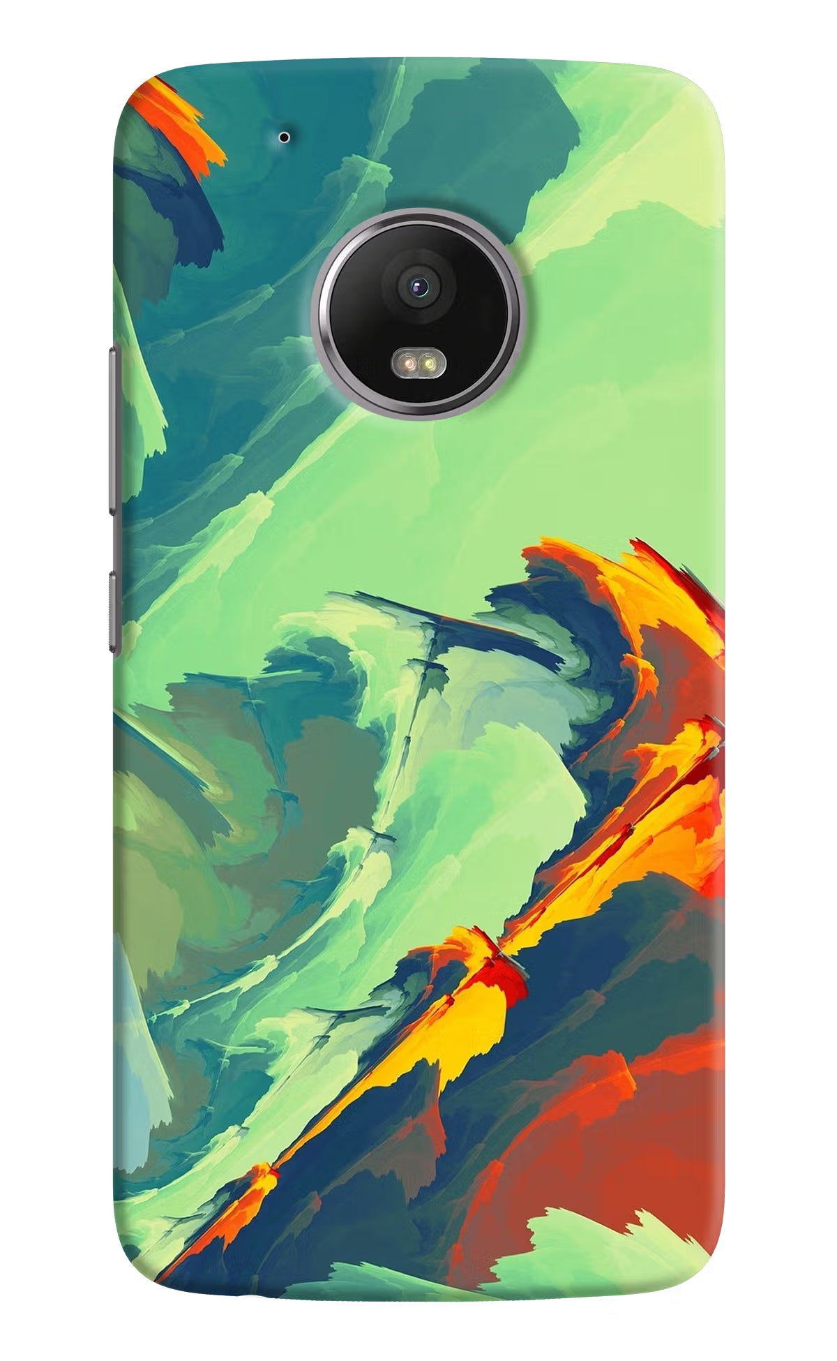 Paint Art Moto G5 plus Hard Case Back Cover by Casekaro