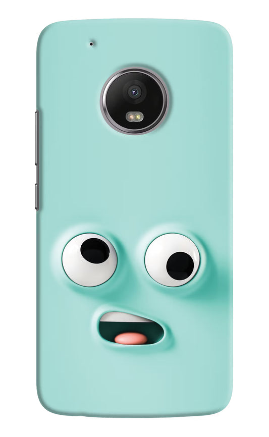 Funny Cartoon Moto G5 plus Hard Case Back Cover by Casekaro
