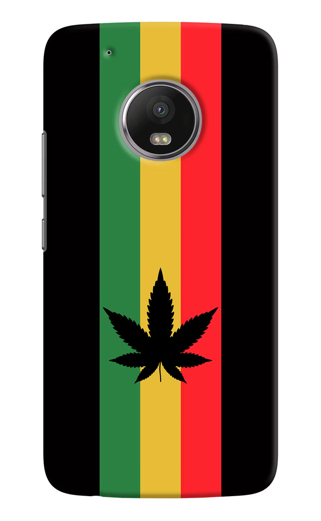Weed Flag Moto G5 plus Hard Case Back Cover by Casekaro