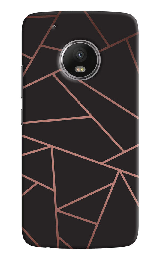 Geometric Pattern Moto G5 plus Hard Case Back Cover by Casekaro