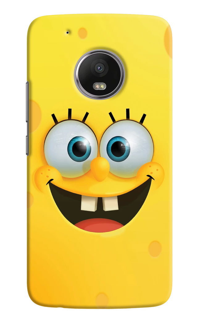 Sponge 1 Moto G5 plus Hard Case Back Cover by Casekaro