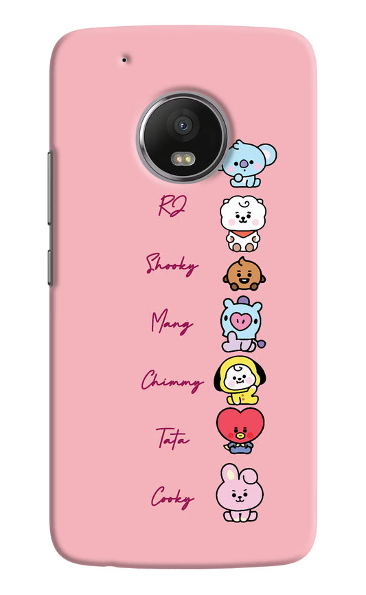 BTS names Moto G5 plus Hard Case Back Cover by Casekaro