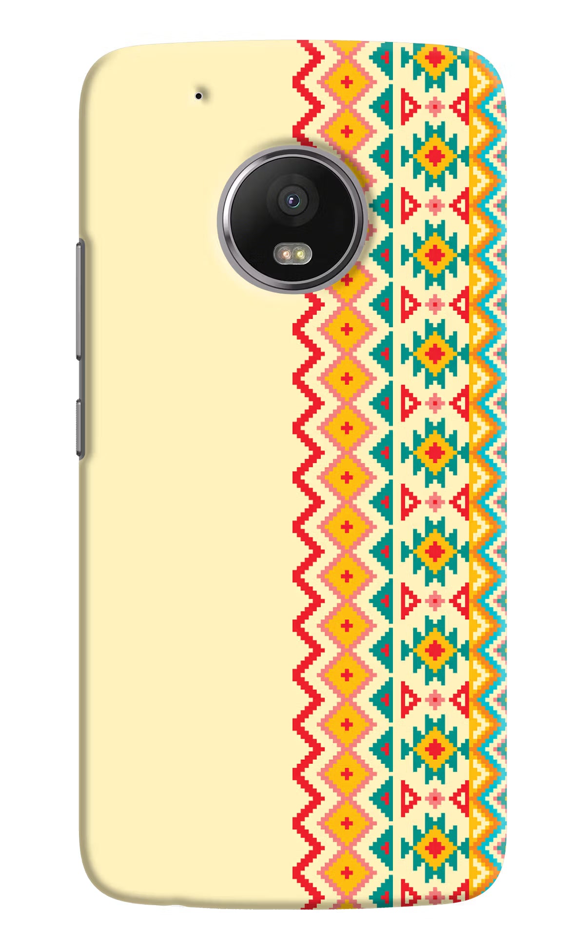 Ethnic Seamless Moto G5 plus Hard Case Back Cover by Casekaro